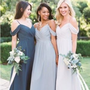 Revelry Lily Chiffon Bridesmaid Dress Lavender